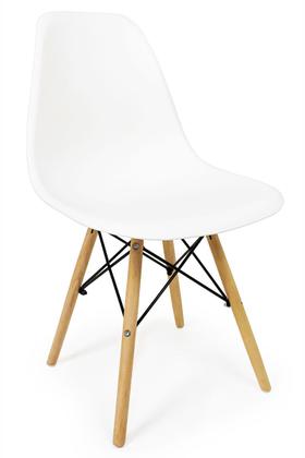 Imagem de Mesa Eiffel Redonda Preta 60 Cm MDF + 2 Cadeira Eames Eiffel
