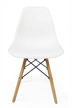 Imagem de Mesa Eiffel Redonda Preta 60 Cm MDF + 2 Cadeira Eames Eiffel