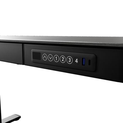 Imagem de Mesa Escritório 114,8cm com Regulagem de Altura Elétrica e USB Musa