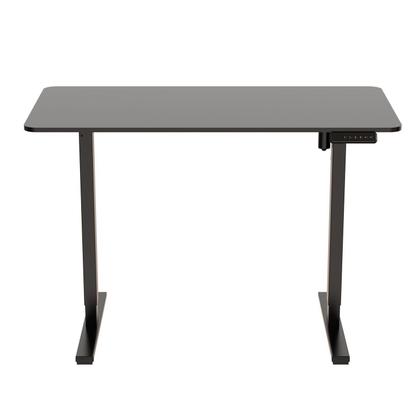 Imagem de Mesa Escritório com Regulagem de Altura Elétrica Flexispot 120cm Industrial Grafite Cinza