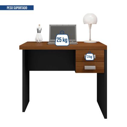 Imagem de Mesa Escritório Escrivaninha C/ Gavetas Moderna Resistente