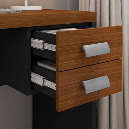 Imagem de Mesa Escritório Escrivaninha C/ Gavetas Moderna Resistente