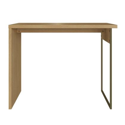 Imagem de Mesa Escrivaninha 100cm p/ Quarto c/ Lateral Metal 100% MDF