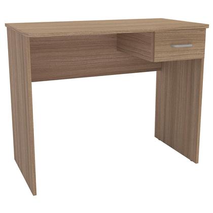 Imagem de Mesa Escrivaninha Arapeí 1 Gaveta Castanho - Politorno