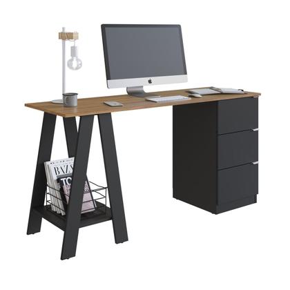 Imagem de Mesa Escrivaninha Cavalete com Gavetas