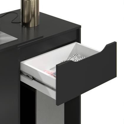 Imagem de Mesa escrivaninha com gaveta Bahrein preto
