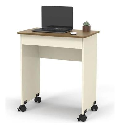 Imagem de Mesa Escrivaninha Compact 0,70 Com Rodízios e Gaveta