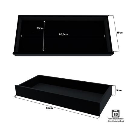 Imagem de Mesa Escrivaninha Computador Notebook 900x420 Com 1 Gaveta