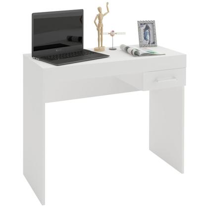 Imagem de Mesa Escrivaninha Cooler 1 Gaveta Branco - Artely
