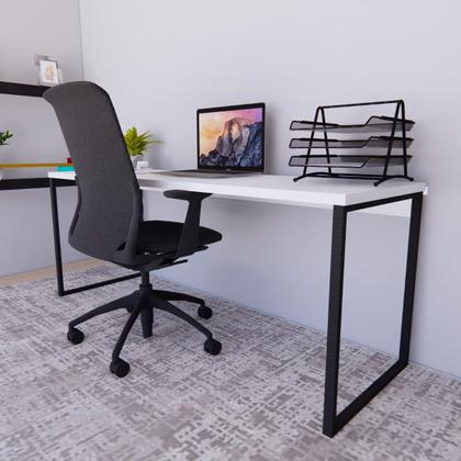 Imagem de Mesa Escrivaninha Diretor Estilo Industrial Escritório Computador Camaleão 180cm