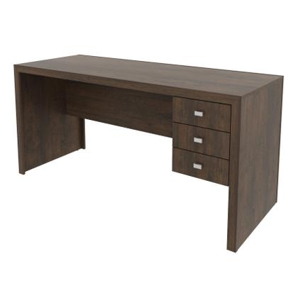 Imagem de Mesa Escrivaninha Engrossurada 155m com 3 Gavetas ME4113 Tecnomóbili