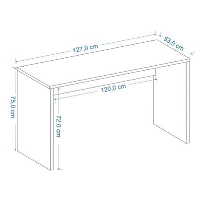 Imagem de Mesa Escrivaninha Gávea Escritório Para Computador Multiuso