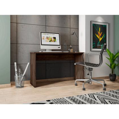 Imagem de Mesa Escrivaninha Gávea Para Escritório Multiuso Cor Avelã