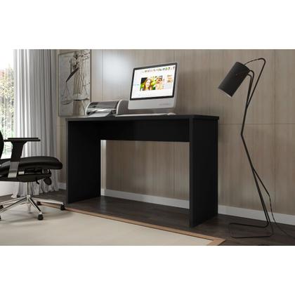 Imagem de Mesa Escrivaninha Gavea Para Escritório Multiuso Cor Preto