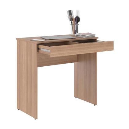 Imagem de Mesa Escrivaninha Home Office Montana c/ Gaveta Porta Itens com Divisória - Pleno