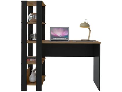 Imagem de Mesa Escrivaninha Match com 3 Prateleiras Artely