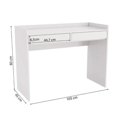 Imagem de Mesa Escrivaninha Modulada 105cm 2 Gavetas Arca