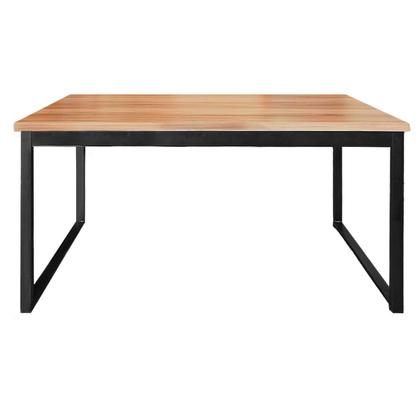 Imagem de Mesa Escrivaninha Office Estilo Industrial 120x60x70 Nogal/Preto REALME