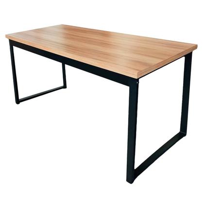 Imagem de Mesa Escrivaninha Office Estilo Industrial 120x60x70 Nogal/Preto REALME