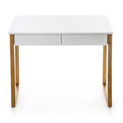 Imagem de Mesa Escrivaninha Para Estudo Com 2 Gavetas Mesinha Para Computador