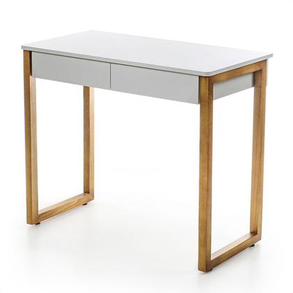 Imagem de Mesa Escrivaninha Para Estudo Com 2 Gavetas Mesinha Para Computador