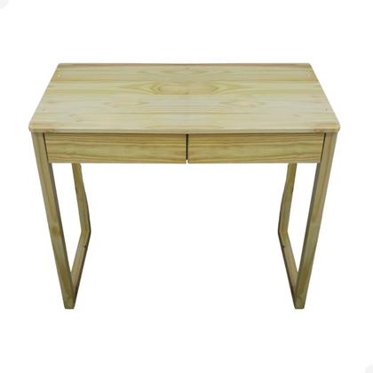 Imagem de Mesa Escrivaninha Para Estudo Com 2 Gavetas Mesinha Para Computador
