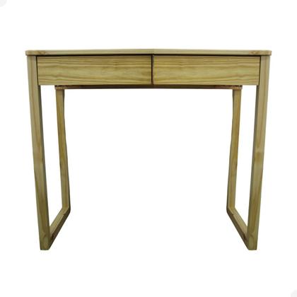 Imagem de Mesa Escrivaninha Para Estudo Com 2 Gavetas Mesinha Para Computador