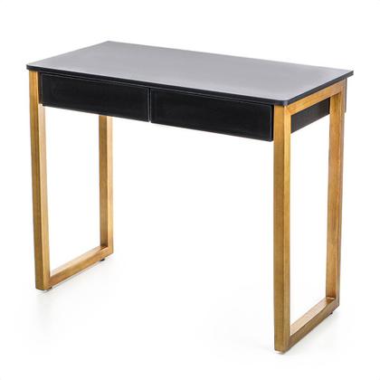 Imagem de Mesa Escrivaninha Para Estudo Com 2 Gavetas Mesinha Para Computador