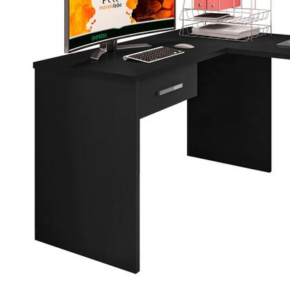 Imagem de Mesa Escrivaninha Parati L01 com Extensor e 1 Gaveta - Amarena Móveis