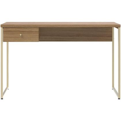 Imagem de Mesa Escrivaninha Voss 1.20cm Freijó/champanhe