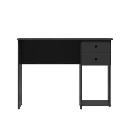Imagem de Mesa Escrivaninha Workspace com 2 Gavetas -Preto - ÉdeCasaMóveis