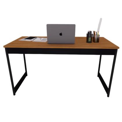 Imagem de Mesa Estilo Industrial Guto 1,35 Metros Escritório Escrivaninha Computador Camaleão