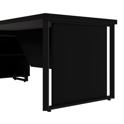 Imagem de Mesa Executiva 1,80m c/ Armário Lateral e Cx de Tomadas F5