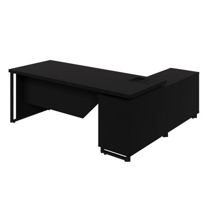 Imagem de Mesa Executiva 1,80m c/ Armário Lateral e Cx de Tomadas F5