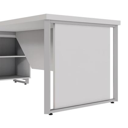 Imagem de Mesa Executiva 2,00m c/ Armário Lateral e Cx de Tomadas F5