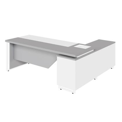 Imagem de Mesa Executiva 2,00m c/ Armário Lateral e Cx de Tomadas F5