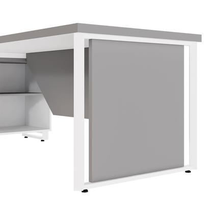 Imagem de Mesa Executiva 2,00m c/ Armário Lateral e Cx de Tomadas F5