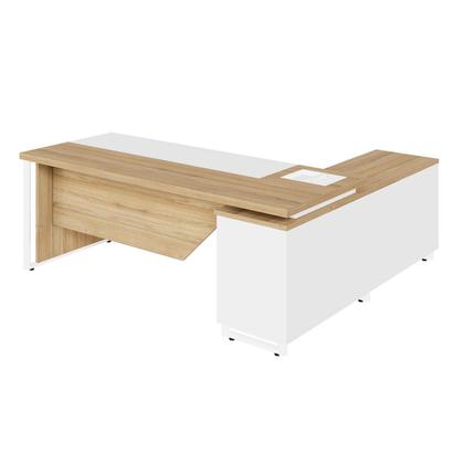 Imagem de Mesa Executiva 2,00m c/ Armário Lateral e Cx de Tomadas F5