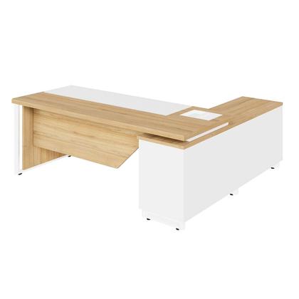 Imagem de Mesa Executiva 2,00m c/ Armário Lateral e Cx de Tomadas F5