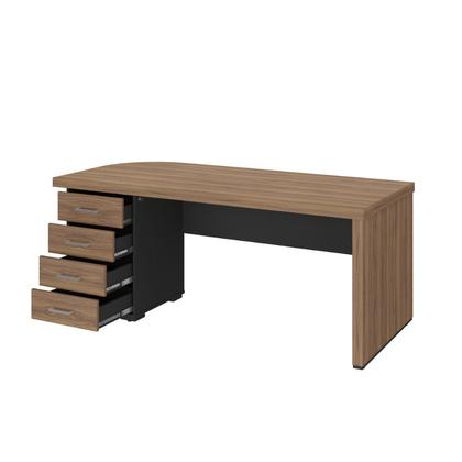 Imagem de Mesa Executiva Premium para Escritório 4 Gavetas Elegante e Funcional