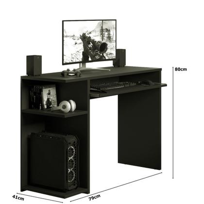 Imagem de Mesa Gamer Branco Escrivaninha Mesa De Computador