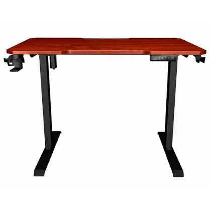 Imagem de Mesa Gamer Lift Rise Mode Madeira MDF, Com Regulagem de Altura Elétrica, 1 Motor, 3 Memorizações, Nogal - RM-ML-01-MN