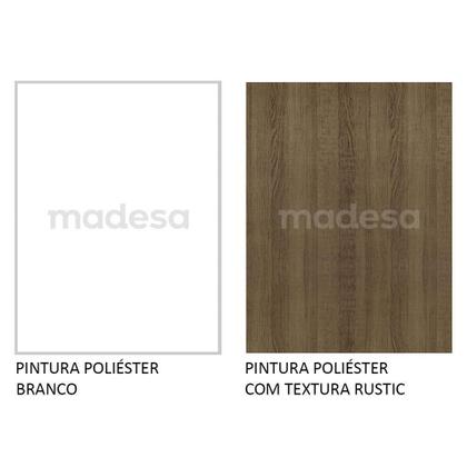 Imagem de Mesa Gamer Madesa e Painel para até 65 Polegadas Branco