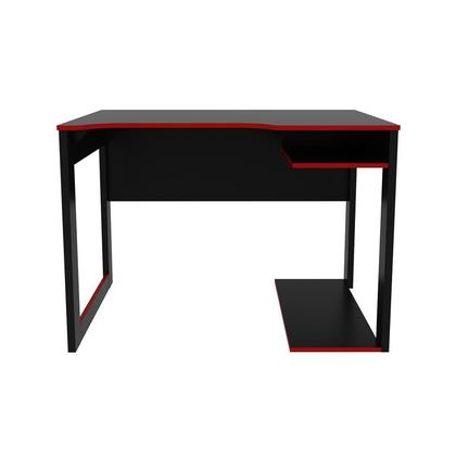 Imagem de Mesa Gamer ME4161 Preto/Vermelho - Tecno