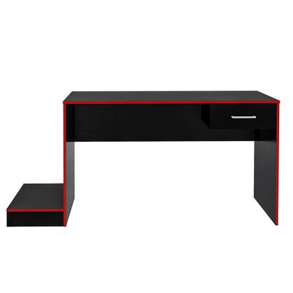 Imagem de Mesa Gamer Player One Preta e Vermelha