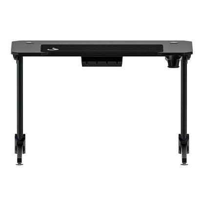 Imagem de Mesa Gamer RGB Rise Mode Desk 06, Suporte para Copos, Suporte para Headset, Preto - RM-TB-06-BK