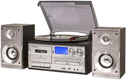 Imagem de Mesa giratória Crosley CR7014A Cassete de CD Bluetooth USB SD