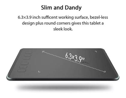 Imagem de Mesa Gráfica Digitalizadora Huion H640P Pen Tablet