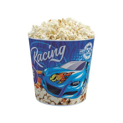 Imagem de Mesa Infantil Carro c/ 2 Cadeiras + Balde Pipoca + 02 Copos