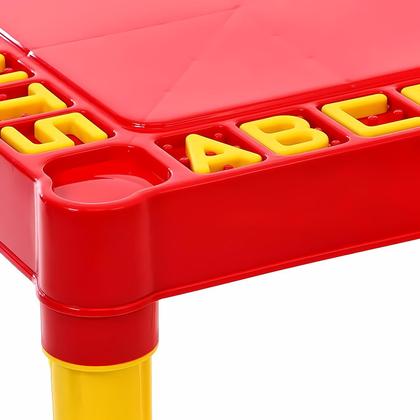 Imagem de Mesa Infantil Com 2 Cadeira Educativa P/ Crianças 3827 - Tritec